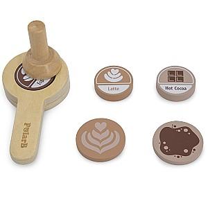 Aparat casnic de jucarie PolarB Mașină de cafea cu accesorii 44216