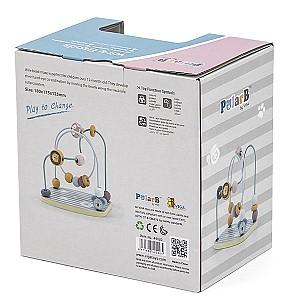 Sortator PolarB Labirint din lemn “Mărgele” 44020