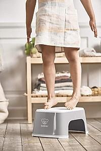 Inaltator baie copii BabyBjorn Step Stool Grey/White