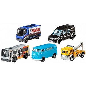 Masina jucarie Hot Wheels 5 masini de baza Matchbox C1817