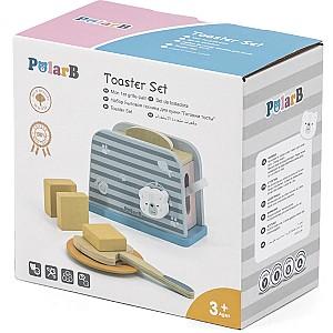Aparat casnic de jucarie PolarB Mic dejun cu toaster 44017