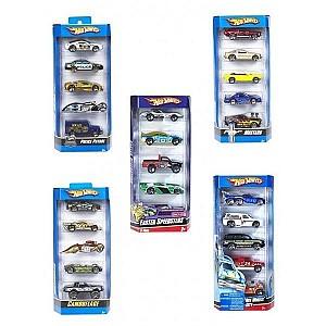 Masina jucarie Hot Wheels Set 5 masini de baza 1806