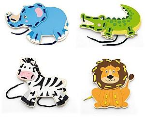 Jucarie interactiva VIGA Animale sălbatice 51326