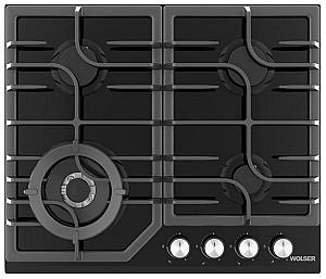 Plita pe gaz incorporabila Wolser WL-F 6402 GT IC Black