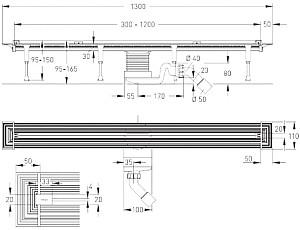 Rigola de dus Viega Advantix Vario (686277)