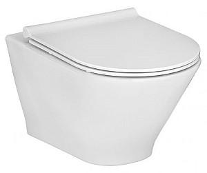 Vas WC Roca Gap Round Rimless + Slim (A34H0N8000)