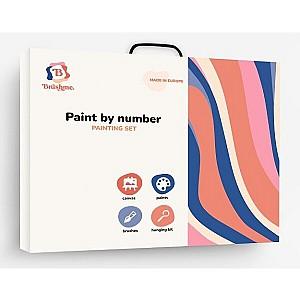 Tablou pe numere BrushMe Contraste florale BS22025