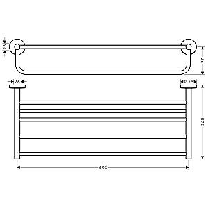Accesoriu Hansgrohe Logis Universal (41728000)