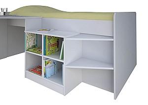 Pat copii Polini Kids Simple 4000 Alb