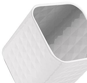 Recipiente pentru condimente Tadar Geometric White 3pcs