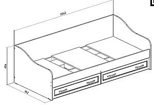 Pat copii ML Mobila Liverpool Nr.29