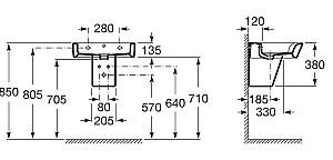 Piedestal Roca Hall (A337621000)