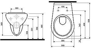 Vas WC KOLO Nova Top (63100)