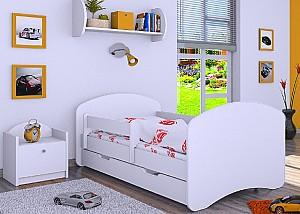 Pat copii Happy Baby Happy L08 cu sertar 90x190 (White)