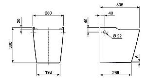 Piedestal KOLO Varius (K37100)