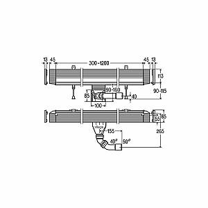 Rigola de dus Viega Advantix Vario (736552)