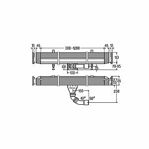 Rigola de dus Viega Advantix Vario (736736)