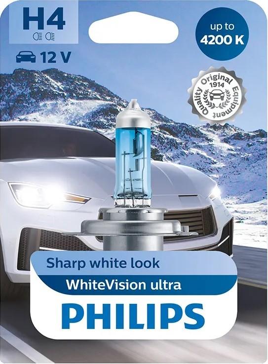 Lampa auto Philips H4 Sharp White Look