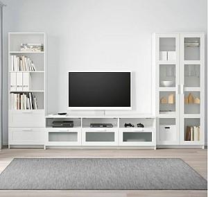Living IKEA Brimnes sticla 320x41x190 Alb