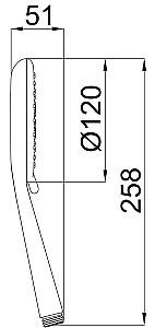 Set de duș Herz Thin a02 UH12051