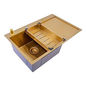 Chiuveta de bucatarie SanDonna HD7850 Auriu