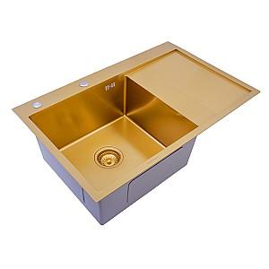 Chiuveta de bucatarie SanDonna HD7850 Auriu