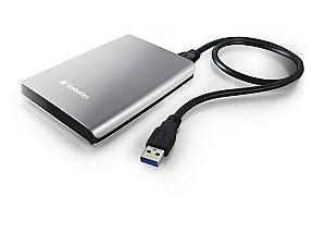 Hard disk extern Verbatim Store 'n' Go G1 2TB Silver