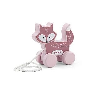 Jucarie de impins si tras PolarB Vulpea 44002