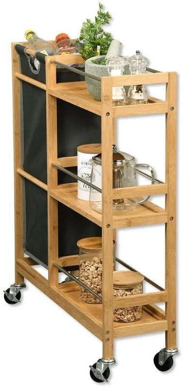 Masa pentru pat Kesper 24857 Bambus