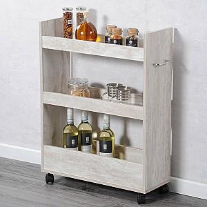 Masa pentru pat Kesper 24853 Alb