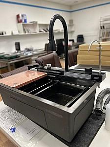 Chiuveta de bucatarie CEO EXTRA LUX Black