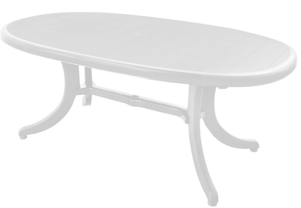 Masa de gradina Sanja Orlando 140 Alb