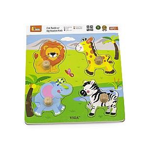 Puzzle VIGA Animale sălbatice 50840