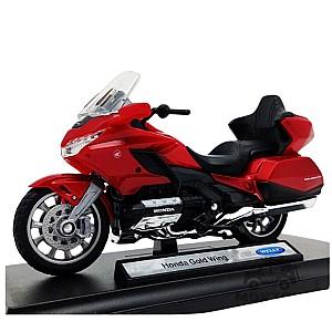 Motocicleta jucarie Welly metalice de colecție 19660-24PWD(23A)