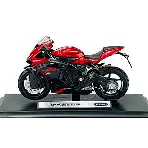 Motocicleta jucarie Welly metalice de colecție 19660-24PWD(23A)