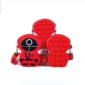 Jucarie antistres Essa Toys Gentuță din silicon Pop It ”Squid Game” C44414