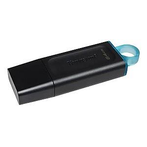 Stick memorie usb Kingston DataTraveler Exodia 64GB Black/Blue