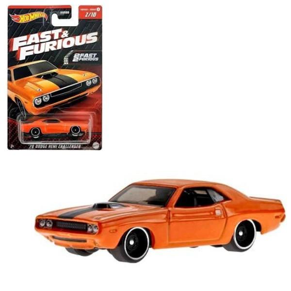 Masina jucarie Hot Wheels Fast & Furios 10 modele