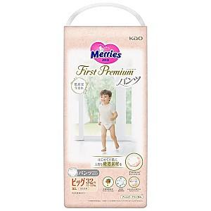 Pampers Merries First Premium marimea XL (12-22 kg), 32 buc