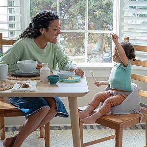 Scaun de masa simplu Ingenuity My Spot Easy-Clean Green