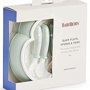 Set de vesela BabyBjorn Powder Green