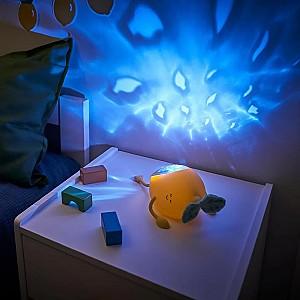 Lampa de masa Badabulle Basile in forma de lamaie cu proiectii si sunete linistitoare