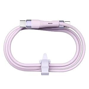 USB сablu Nillkin Type-C to Type-C Cable Pink (6902048265080)
