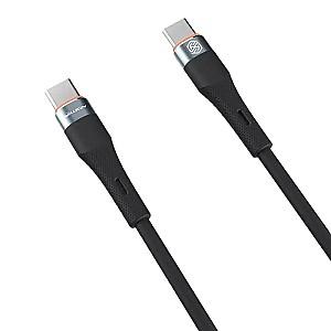 USB сablu Nillkin Type-C to Type-C Cable Black (6902048265066)