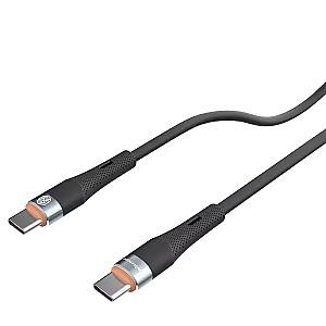 USB сablu Nillkin Type-C to Type-C Cable Black (6902048265066)
