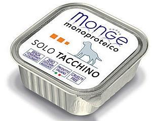 Hrana umeda pentru caini Monge SOLO PATE 100% turkey 150gr