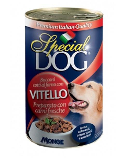 Hrana umeda pentru caini Special Dog Can Chunks with veal 1275gr