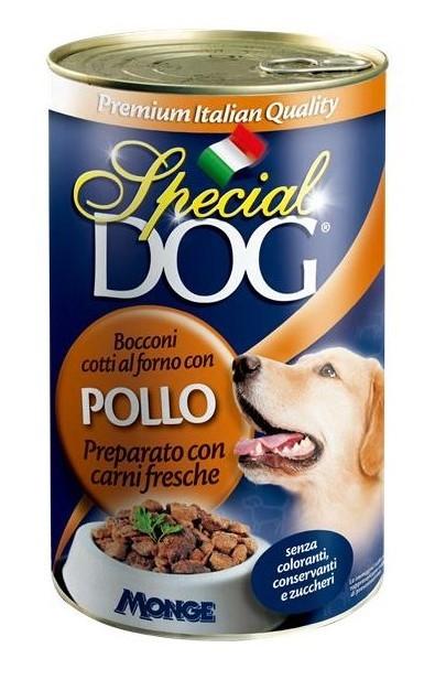 Hrana umeda pentru caini Special Dog Can Chunks with chicken 1275gr