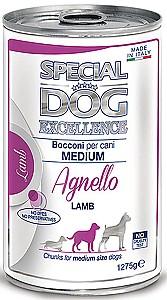 Hrana umeda pentru caini Special Dog EXCELLENCE CHUNKIES MEDIUM ADULT LAMB 1275gr