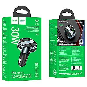 Modulator FM HOCO E70 PD30W+QC3.0